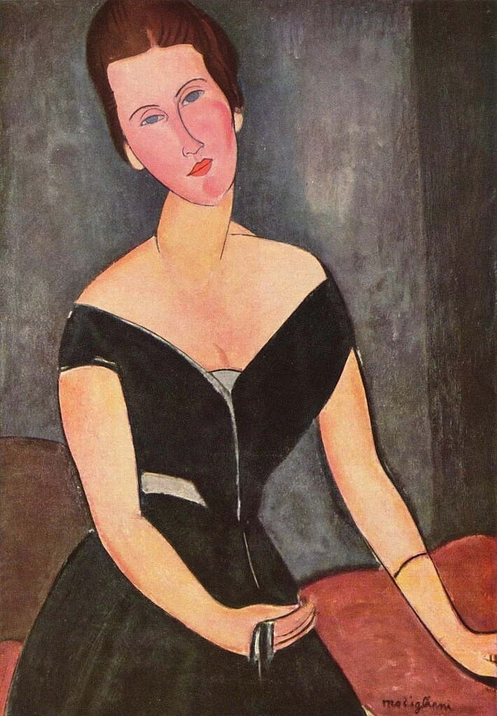 Amedeo Modigliani - 128, Ritratto di Cécile Van Muyden, Museu de Arte de São Paulo